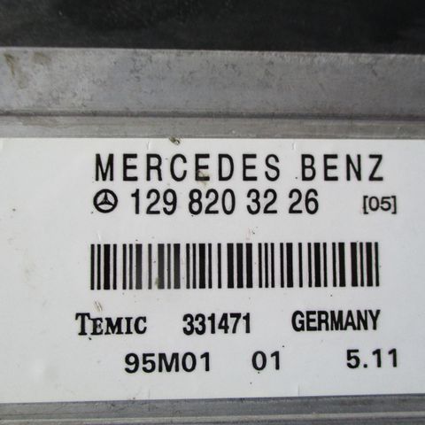 Styremodul for Hvinduer og Cabriolettak Mercedes SL 94-98mod.