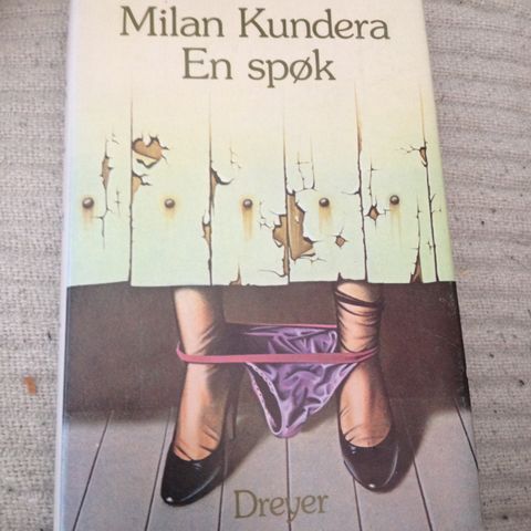 Milan Kundera sin bok En Spøk til salgs.