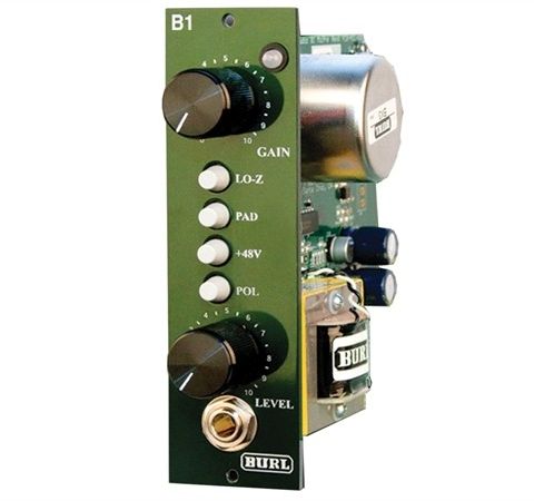 Burl Audio B1 Mikrofonforsterker 500 serien, klasse A, Nickel transformer