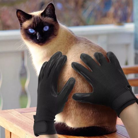 Børste handsker