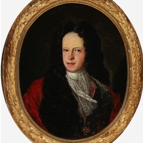 Maleri, herreportrett 1700-talls