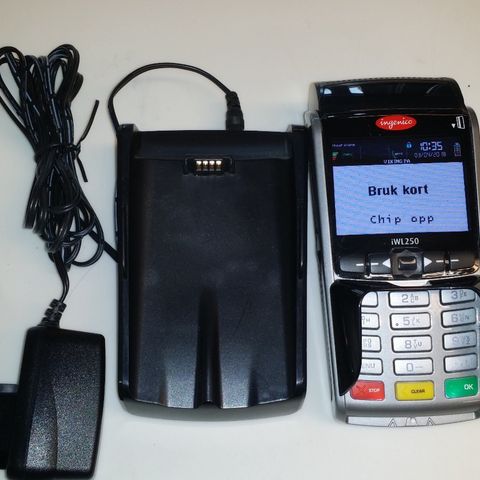 Bankterminal iWL250 GPRS og NFC