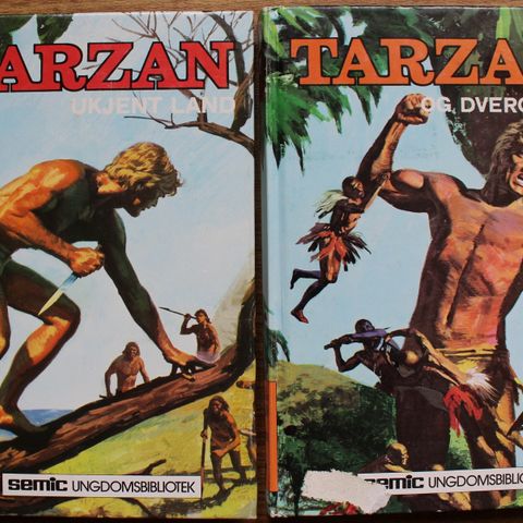 Tarzan - Biggles - Penny, og flere seriebøker