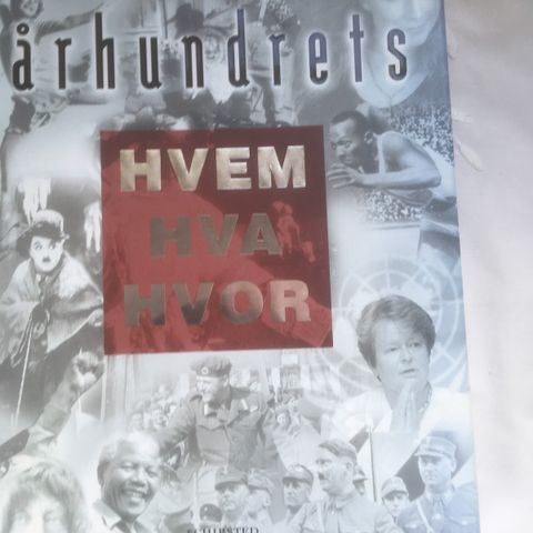 BokFrank: Århundrets Hvem Hva Hvor (1999)