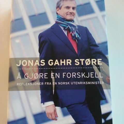 Å gjøre en forskjell-Jonas Gahr Støre