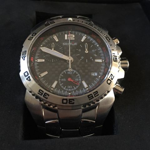 Sector 300 Carbon Swiss Made Chronograph