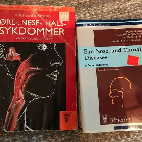 Øre-, nese-, halssykdommer / ear, nose, and throat diseases