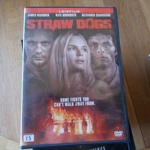 DVD Straw Dogs - farlige intriger - Jungelboken.  2099- alphabet killer- Killers