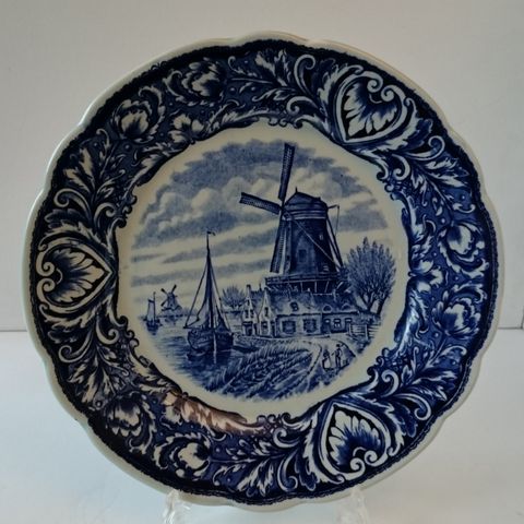 Delft fat - 25 cm i diameter