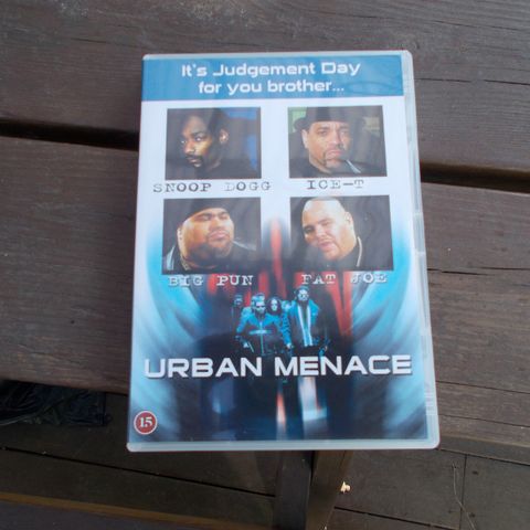DVD Urban Menace - urban legend -Menace ll Menace.  Norske tekster