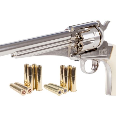 Remington 1875 luftpistol både rundkuler og blykuler REM-RR1875