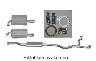 Eksospakke Legacy diesel 08-09