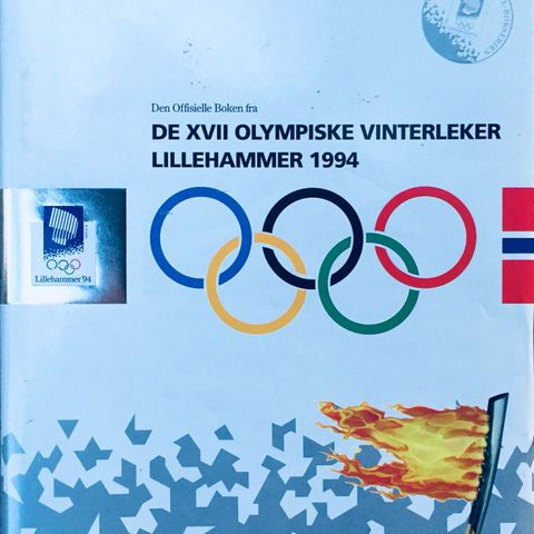 Den offisielle boka fra de XVII Olympiske vinterleker på Lillehammer 1994