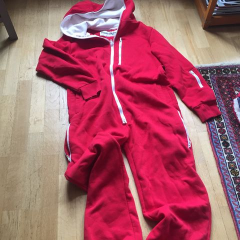 Onepiece - Russedress -rød, str S