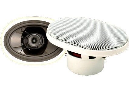 Båt Høytalere - Sound Marine - 6x9 Coaxial Waterproof - Fri Frakt