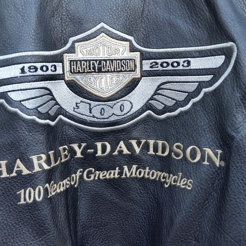 Harley Davidson - 100 års - jubileums jakke !!