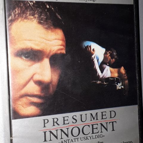 VHS BIG BOX.PRESUMED INNOCENT.