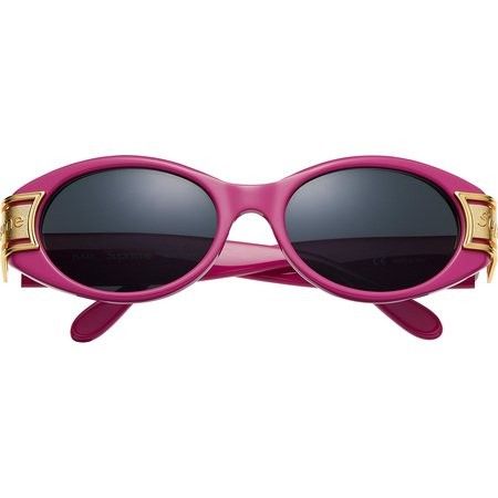 Supreme plaza sunglasses magenta