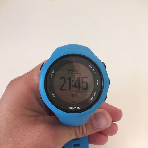 Suunto pulsklokke m/pulsbelte