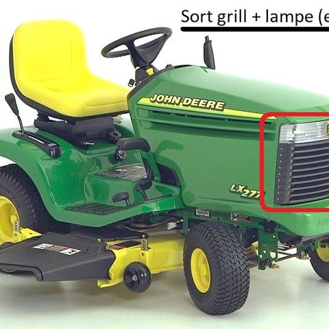 Grill til John Deere LX277 kjøpes-