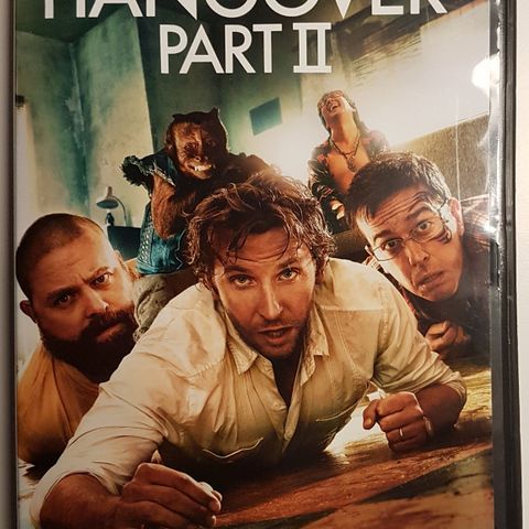 DVD "Hangover Part 2" 2011 💥 Kjøp 4for100,-