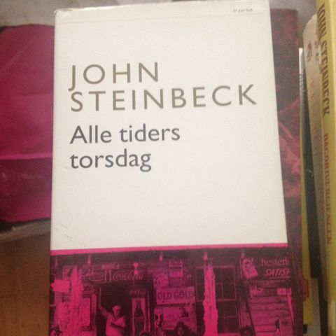 Alle tiders torsdag av John Steinbeck til salgs.