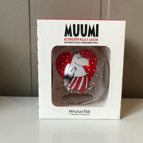 Mummi Glass Christmas ornamet ball HBO 200,-