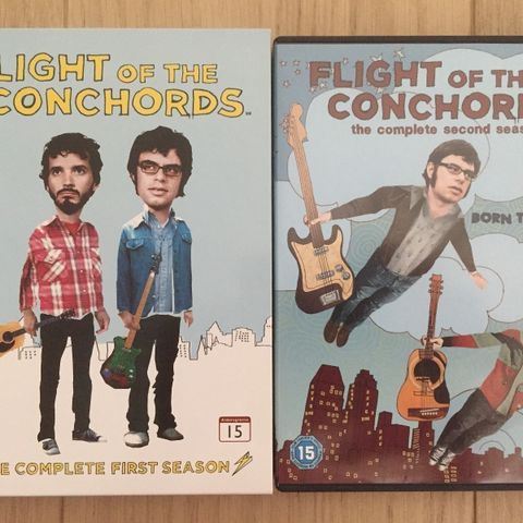 Flight Of The Conchords komplett DVD samling (norsk tekst)