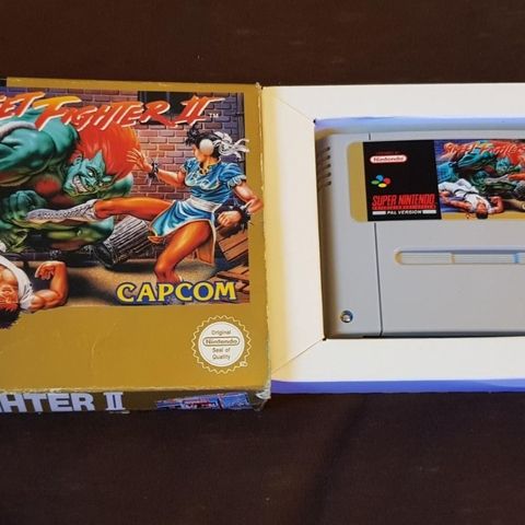 Street fighter II super nintendo