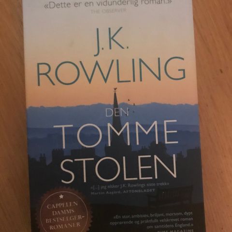 Den tomme stolen (BOK)