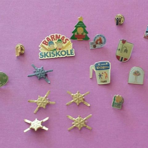 Diverse pins