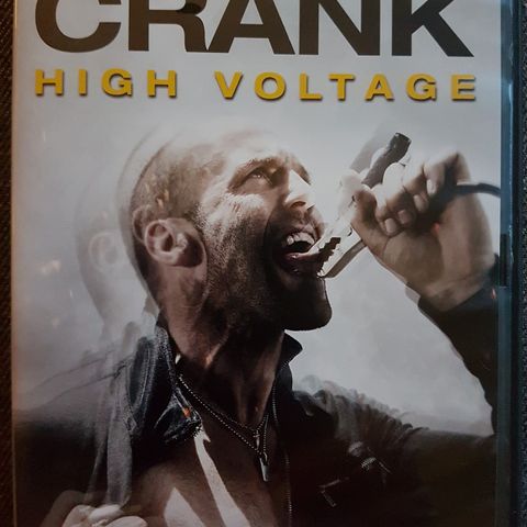 DVD "Crank 2 - High Voltage" 2009 💥 Kjøp 4for100,-