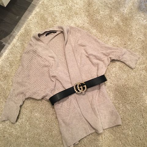 Beige Cardigan zara