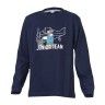 Long Sleeve t-shirt, langermet trøye barn, blå, str 5 år / 116 - 2 stk