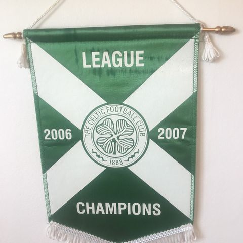 Celtic FC flott vintage vimpel