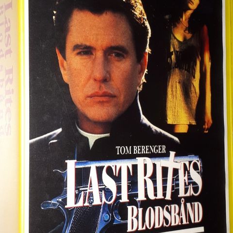 VHS BIG BOX.LAST RITES.Blodsbånd.