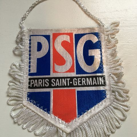 PSG - Paris Saint-Germain - Dobbeltsidet minivimpel