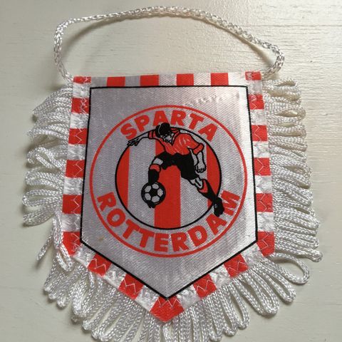 Sparta Rotterdam - Dobbeltsidet vintage minivimpel