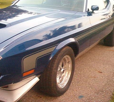 Ford Mustang stripesett 71-73