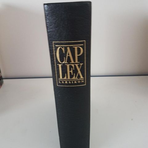 Cap Lex. Leksikon-Atlas-Tabellverk .Utg1990
