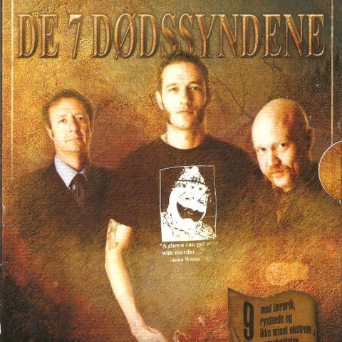 Kristoffer Schau - De  7 Syv Dødssyndene - 3DVD - The Dogs Gartnerlosjen