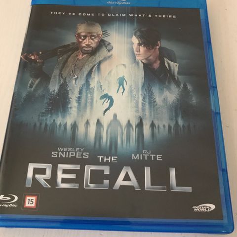 Blu-ray, The Recall, Wesley Snipes