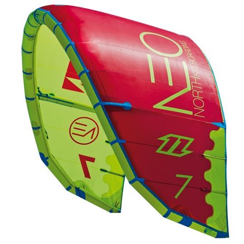 NEO NORTH 6 kite wave / freerider kite (2015) med bar!