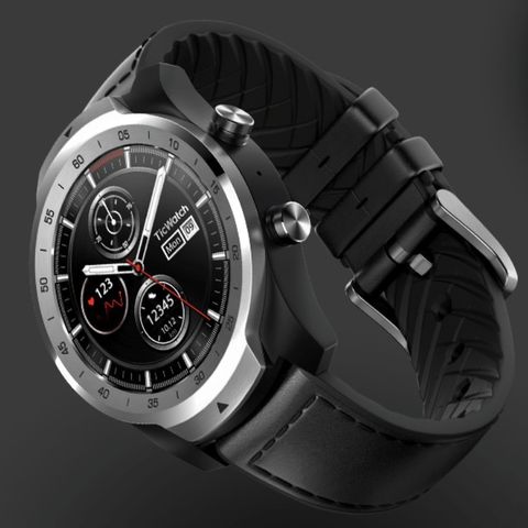 Tickwatch Pro - Smartklokke m. opptil 30 dagers batteritid (+nytt armbånd)