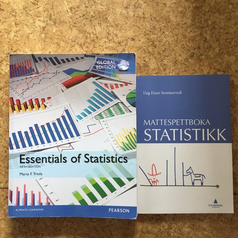 Essentials of statistics & mattespettboka statistikk