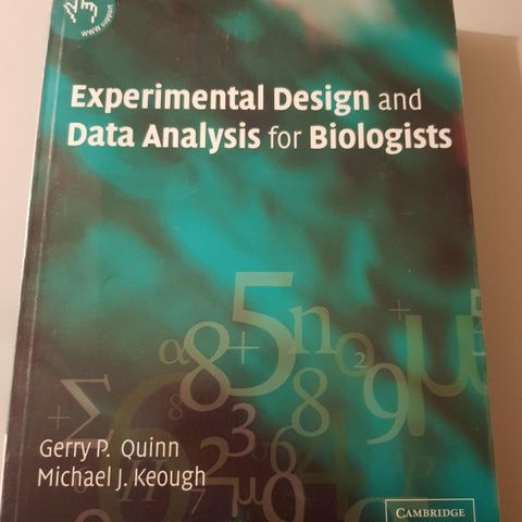 Experimental design and data analysis for biologists