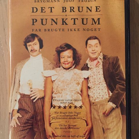 Det Brune Punktum: Far Brugte Ikke Noget