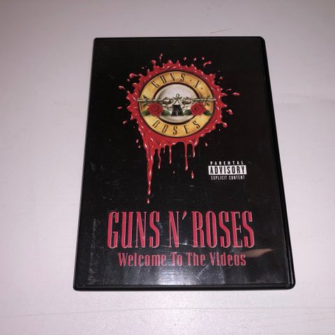 Samleobjekt Dvd Guns n ‘ Roses Welcome to the videos