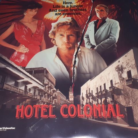 LASERDISC M/ PLASTLOMME. HOTEL COLONIAL.