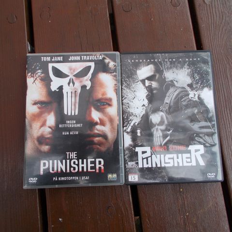 DVD The Punisher.    Norske tekster